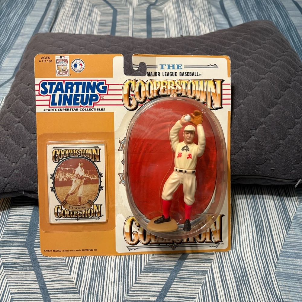 Cooperstown Collection Cy Young Figure With Card 1994